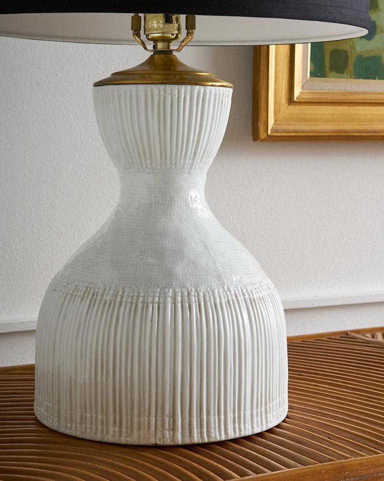 Mid-Century Modern Martin Freyer Porcelain Table Lamp for Rosenthal, 1969