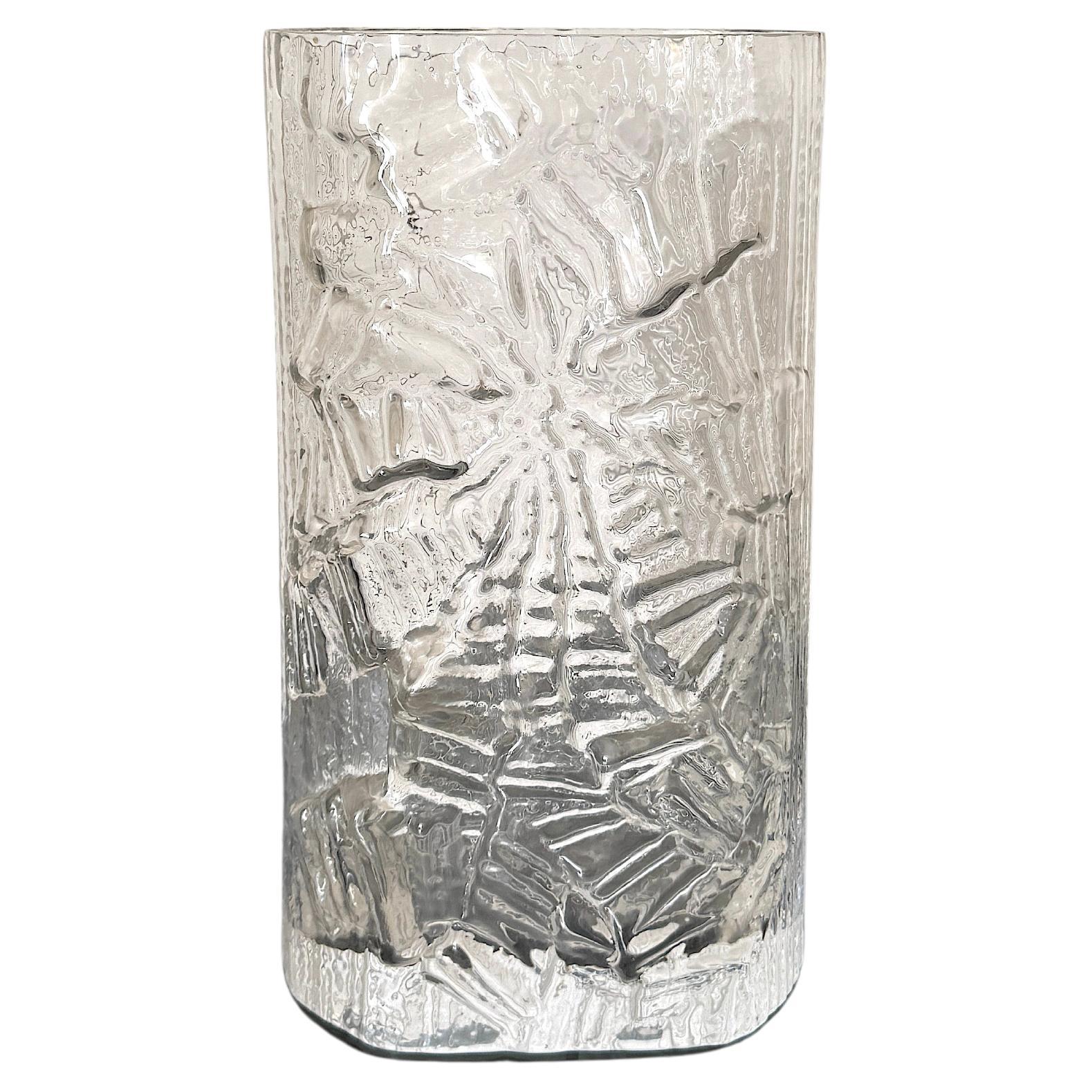 Martin Freyer, Vase series "Galsstruktur," prod. Rosenthal 1970s