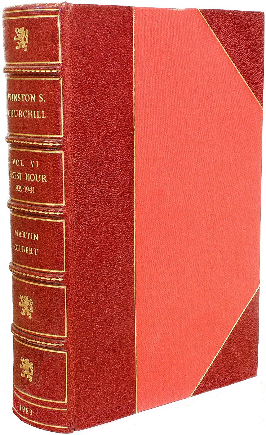 Britannique MARTIN GILBERT. « The Life of Winston Churchill » - 8 volumes ALL 1st Éditions 1966-88 en vente