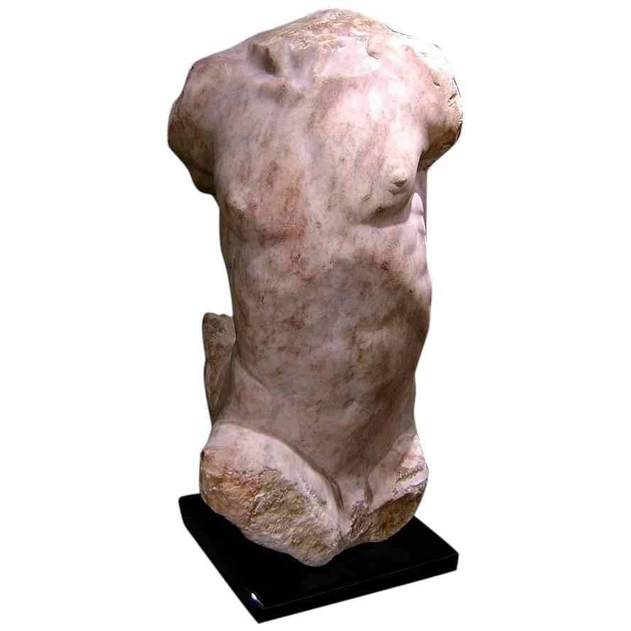 Martin Glick Figurative Sculpture - Classical Male Torso