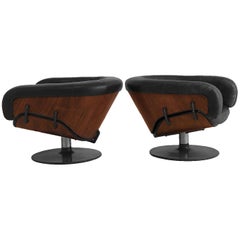 Martin Grierson for Arflex Pair of Longue Chairs