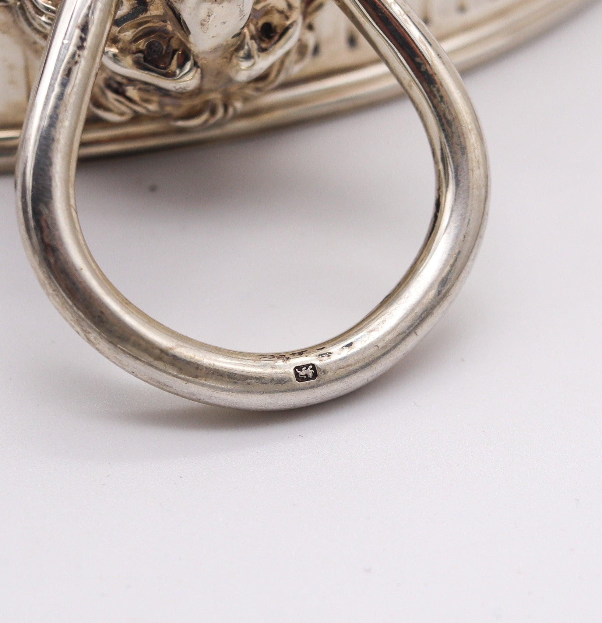 Argent sterling Bol central édouardien Sheffield 1911 en argent sterling .925 en vente