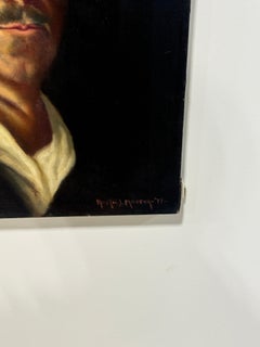 Martin J. Murray (American, 1908–1997) "Self Portrait" Oil, 1977