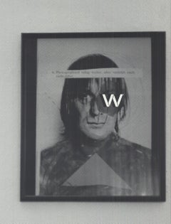 1991 Martin Kippenberger 'Deep Throat' Impression offset contemporaine en noir et blanc