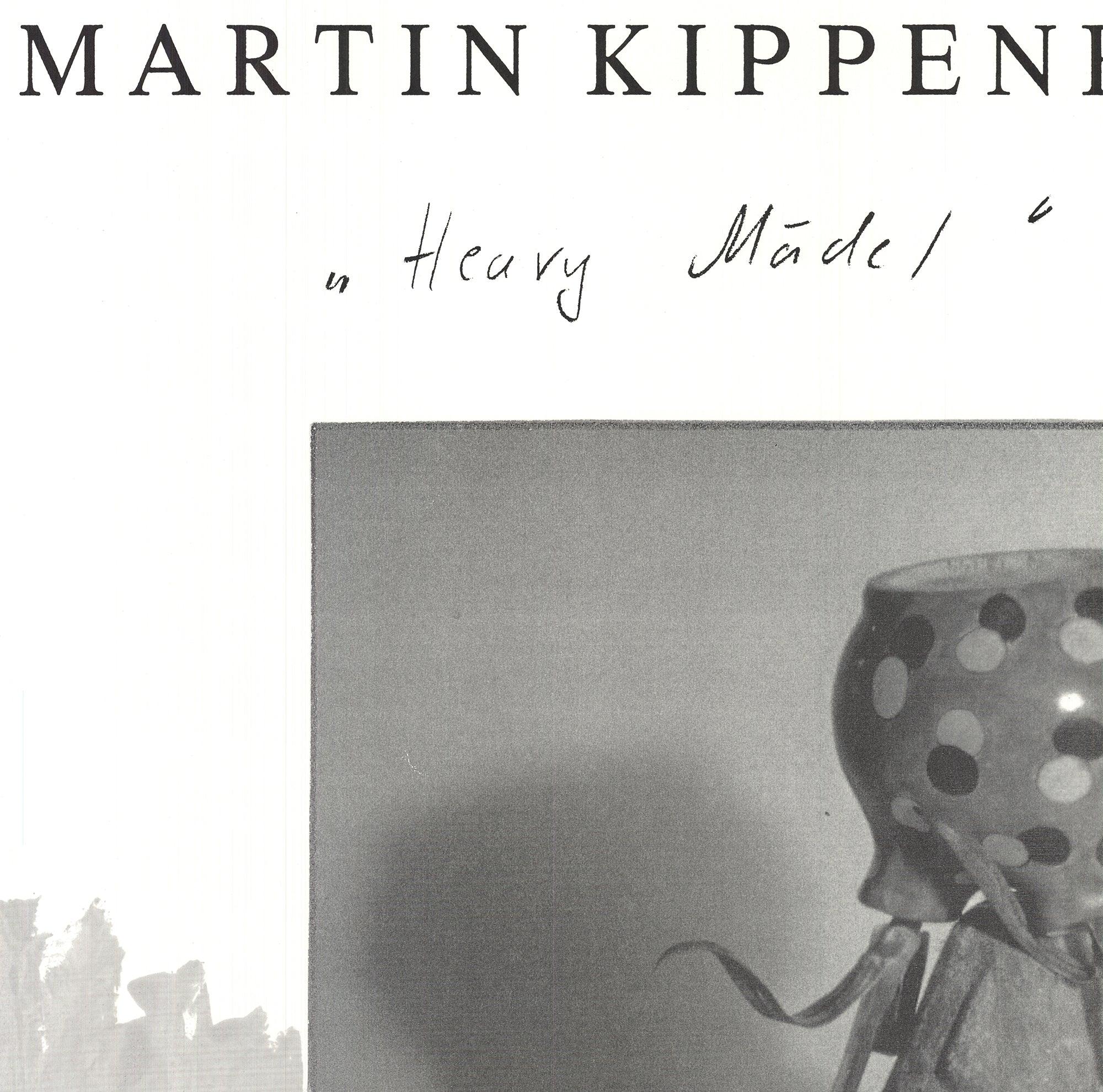 1991 Martin Kippenberger 'Pace/ Macgill' Contemporary Black & White Offset Litho For Sale 1