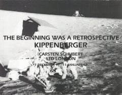 1992 Martin Kippenberger 'The Beginning was a Retrospective' Contemporary Black 