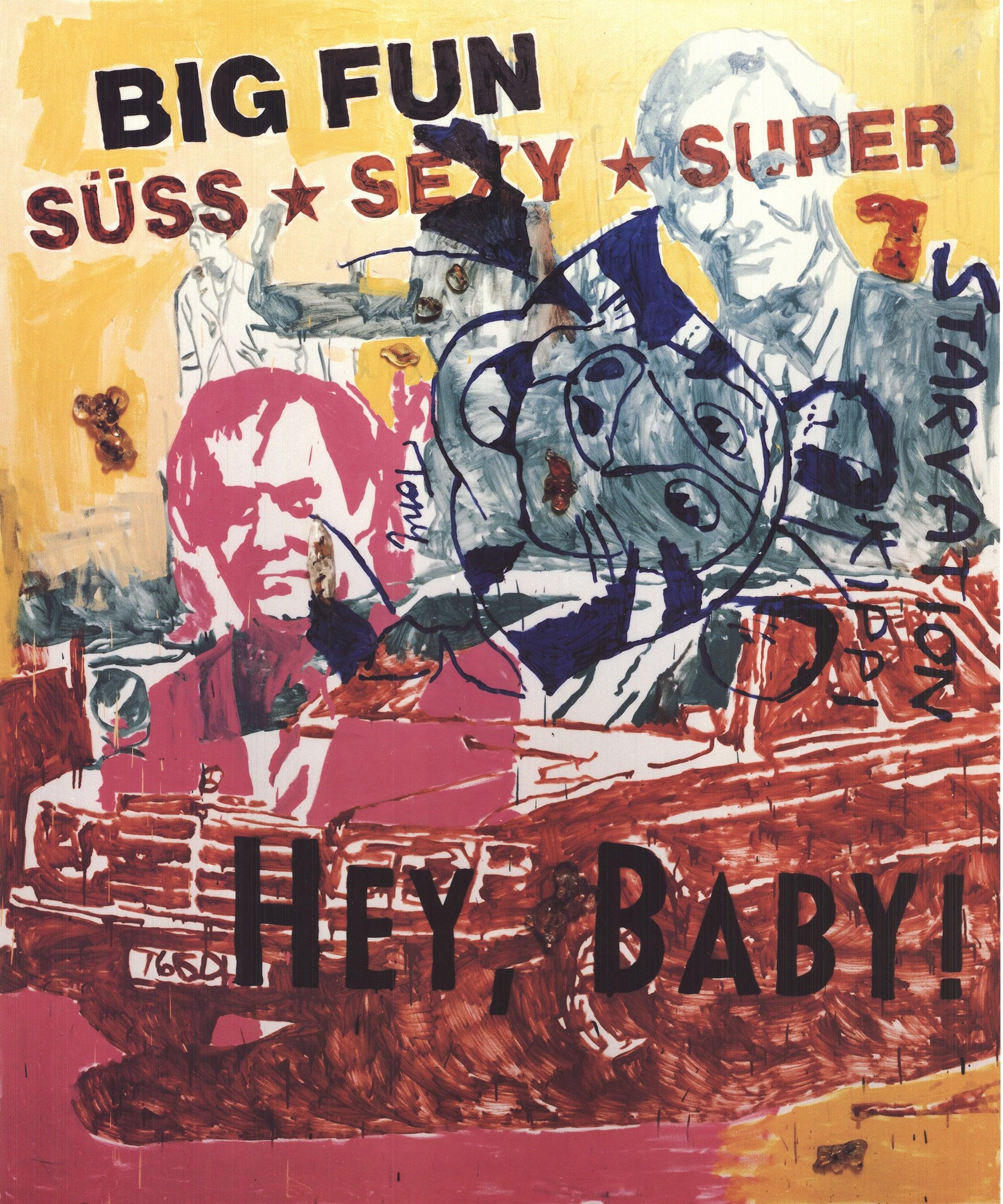 1993 Martin Kippenberger 'Hey Baby! in vendita 1