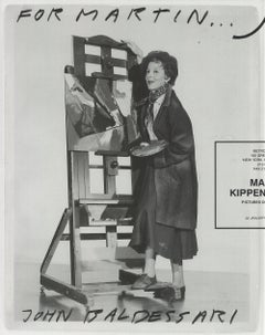 1994 Martin Kippenberger Offset Print Exhibition Poster, Contemporary