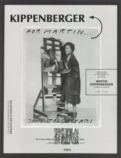 Vintage 1994 Martin Kippenberger 'For Martin' 