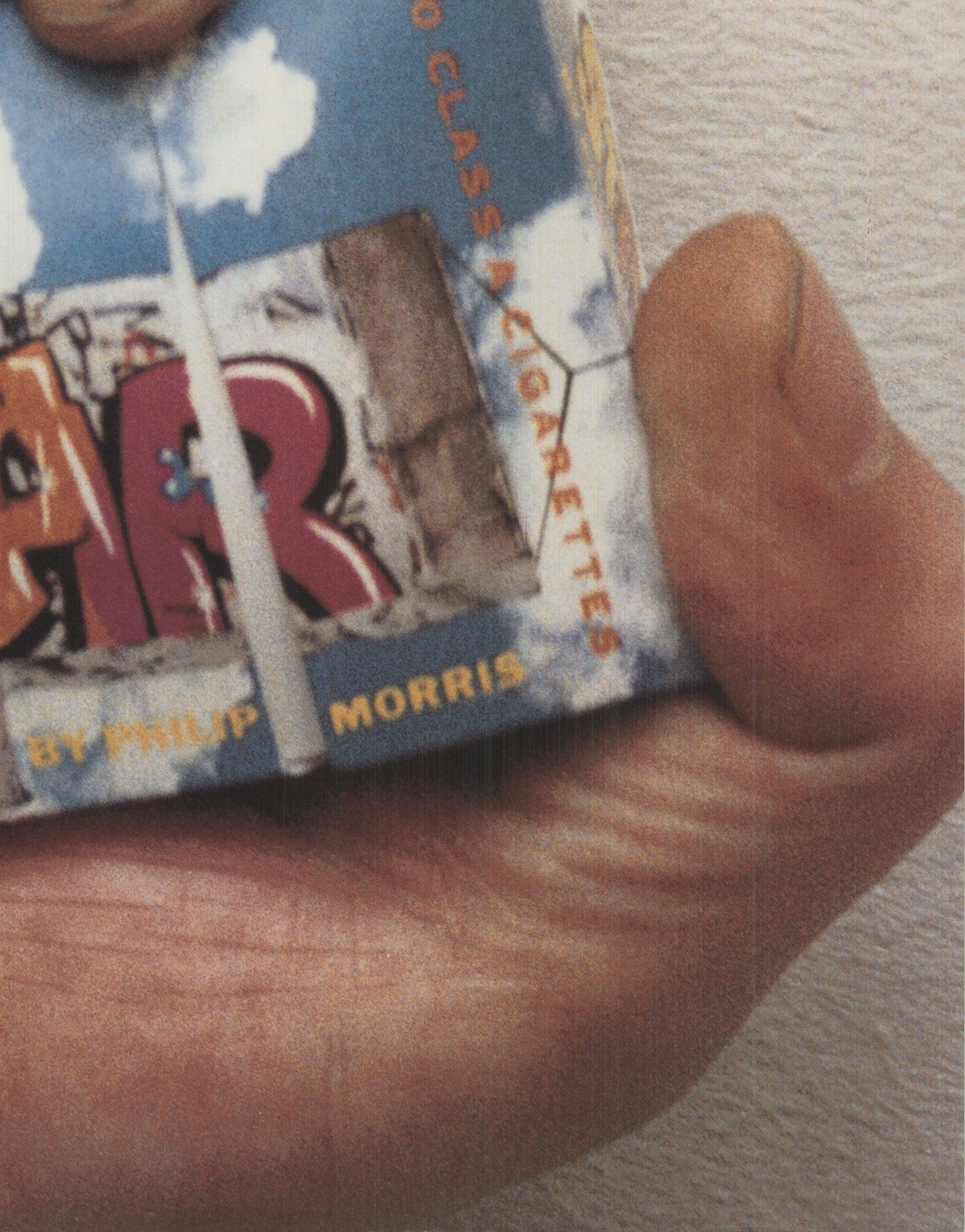 Martin Kippenberger „Ohne Titel (Star Cigarettes)“  im Angebot 2
