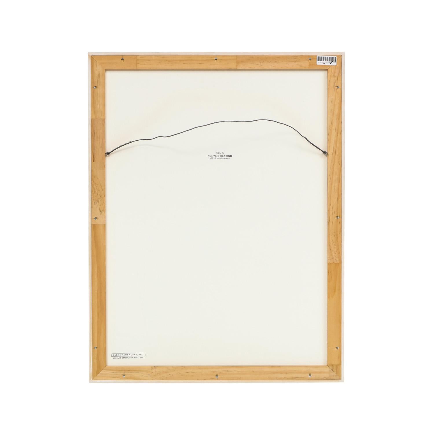 Moderne Drawing abstrait au crayon « Untitled » de Martin Kline, 1997, signé et daté en vente
