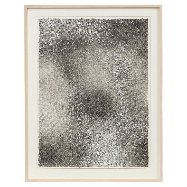 Martin Kline "Untitled" Abstract Pencil Drawing 1997 'Signed and Dated' For Sale