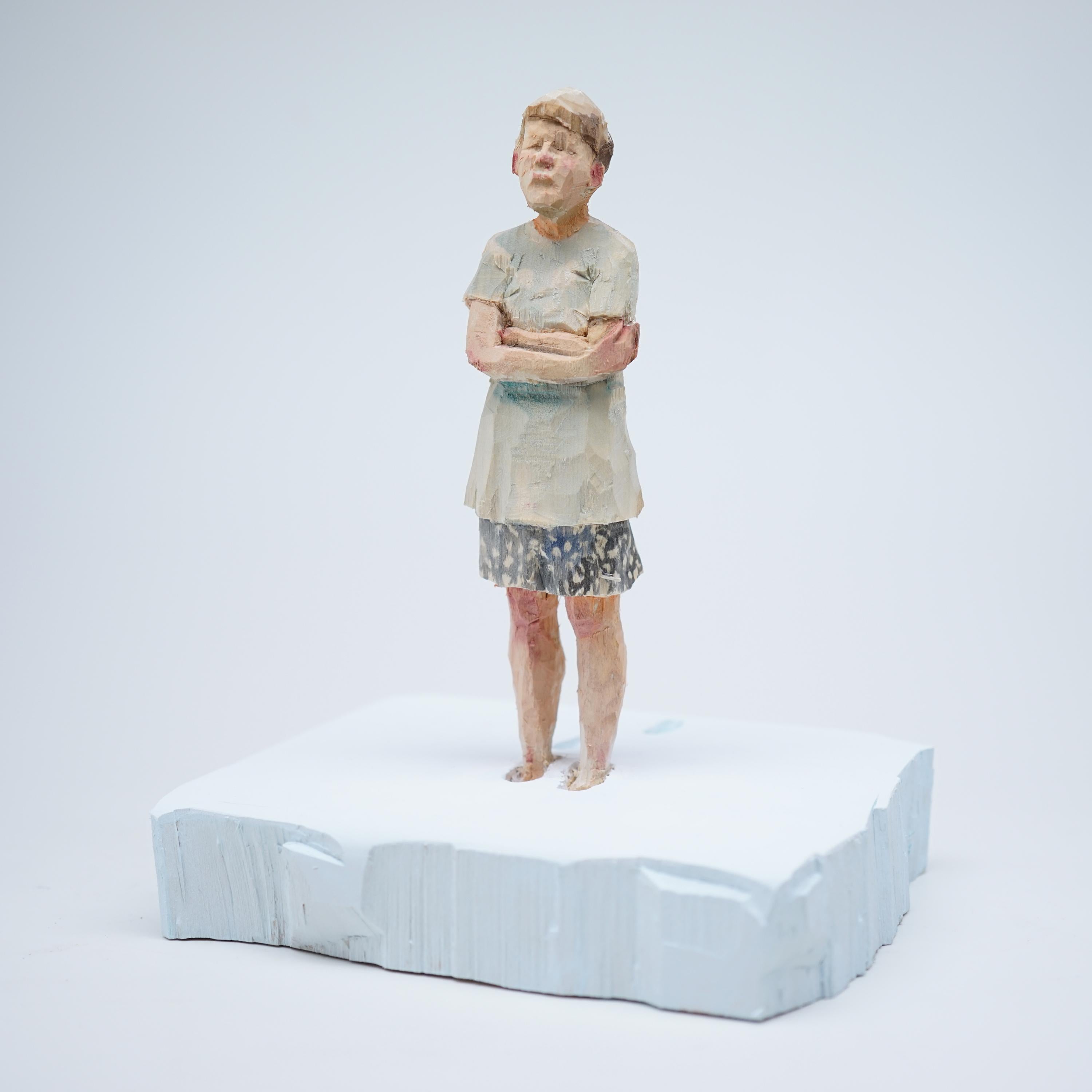 Martin Krammer Figurative Sculpture – Zeit