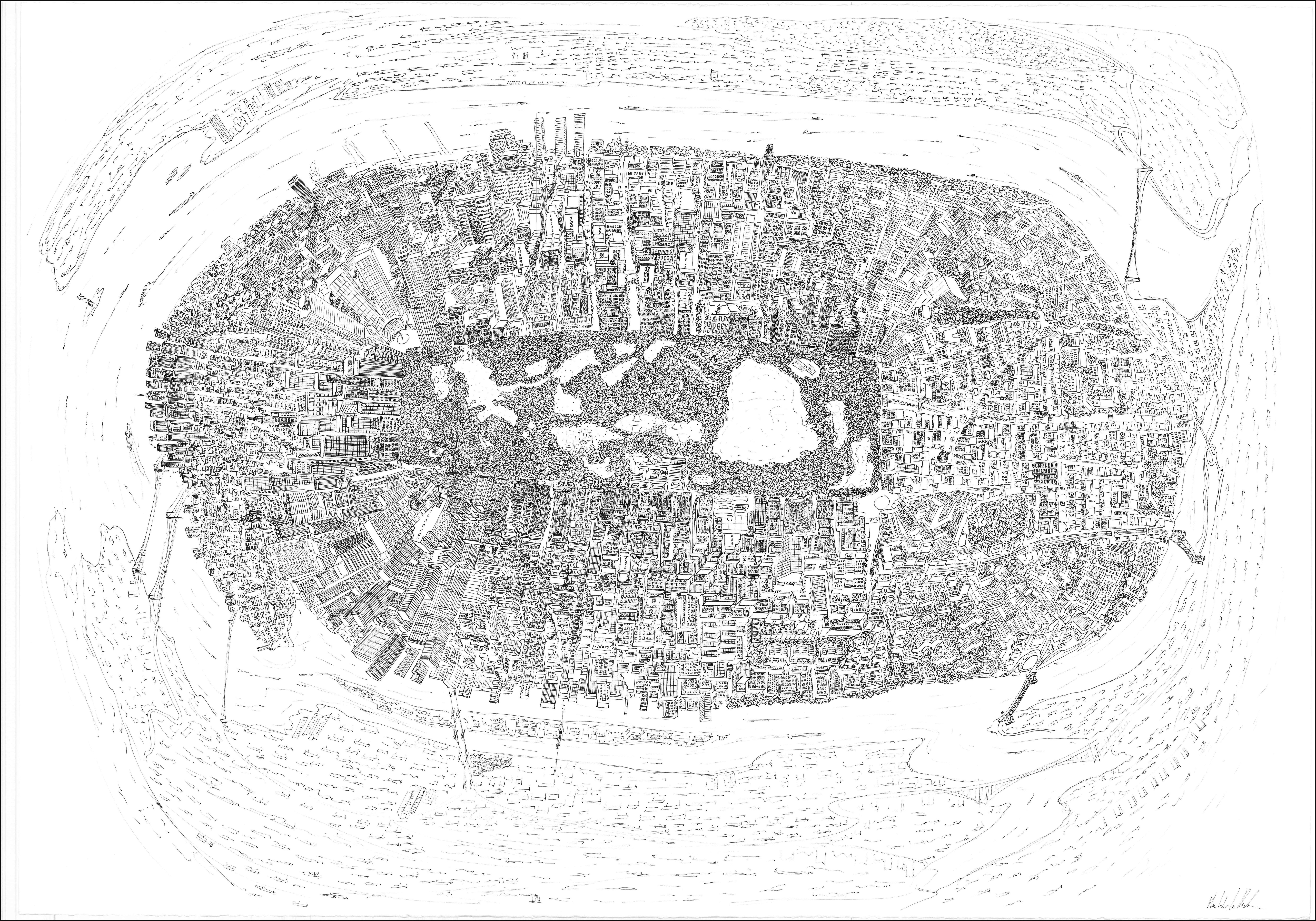 New Yorker (Zeitgenössisch), Art, von Martin La Roche