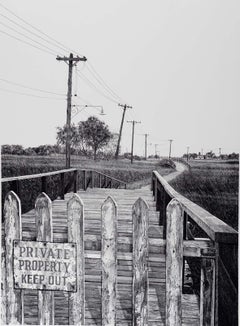 Vintage Private Property (Jamaica Bay in Queens NY - now a runaway of JFK airport)