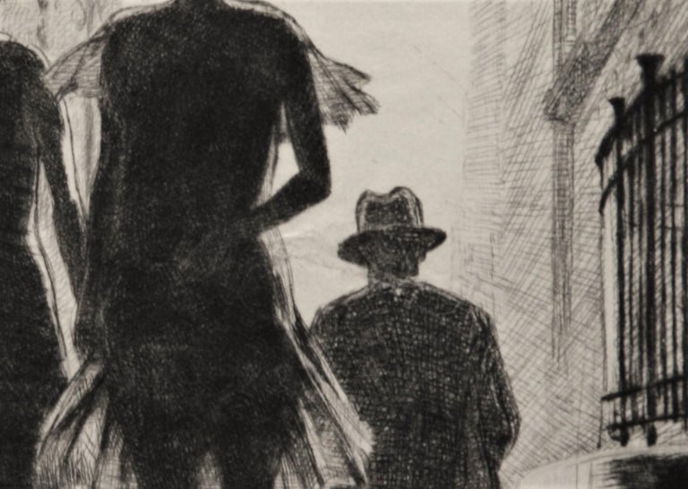 Martin Lewis - Shadow Dance, Print For Sale at 1stdibs