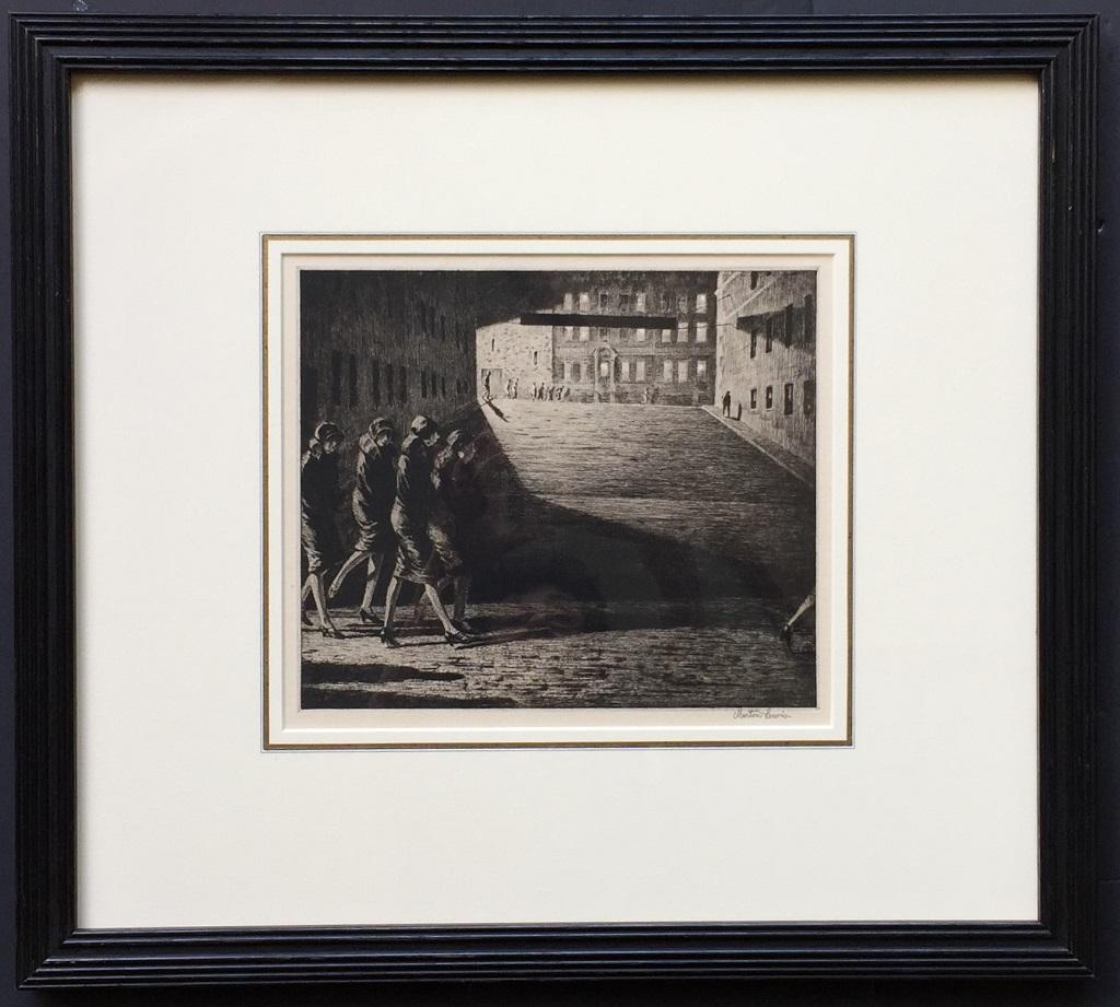 Sombras en la rampa - Print de Martin Lewis
