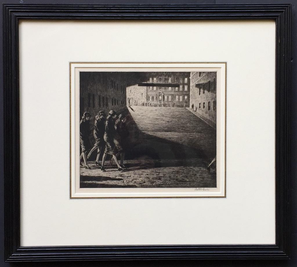 Shadows on the Ramp - Print by Martin Lewis