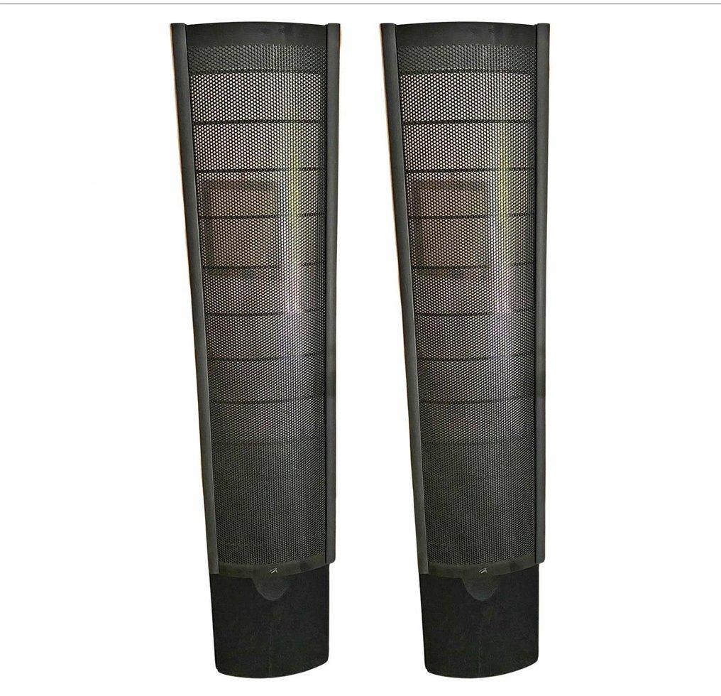 Martin Logan Ascent Speakers Pair
Year of manufacture: 2005/2006
good condition, very lightly used

Frequently Asked Questions
35–22,000 Hz ± 3 dB
Recommended amplifier power
20–400 watts per channel
Horizontal dispersion
30°
Vertical dispersion
48
