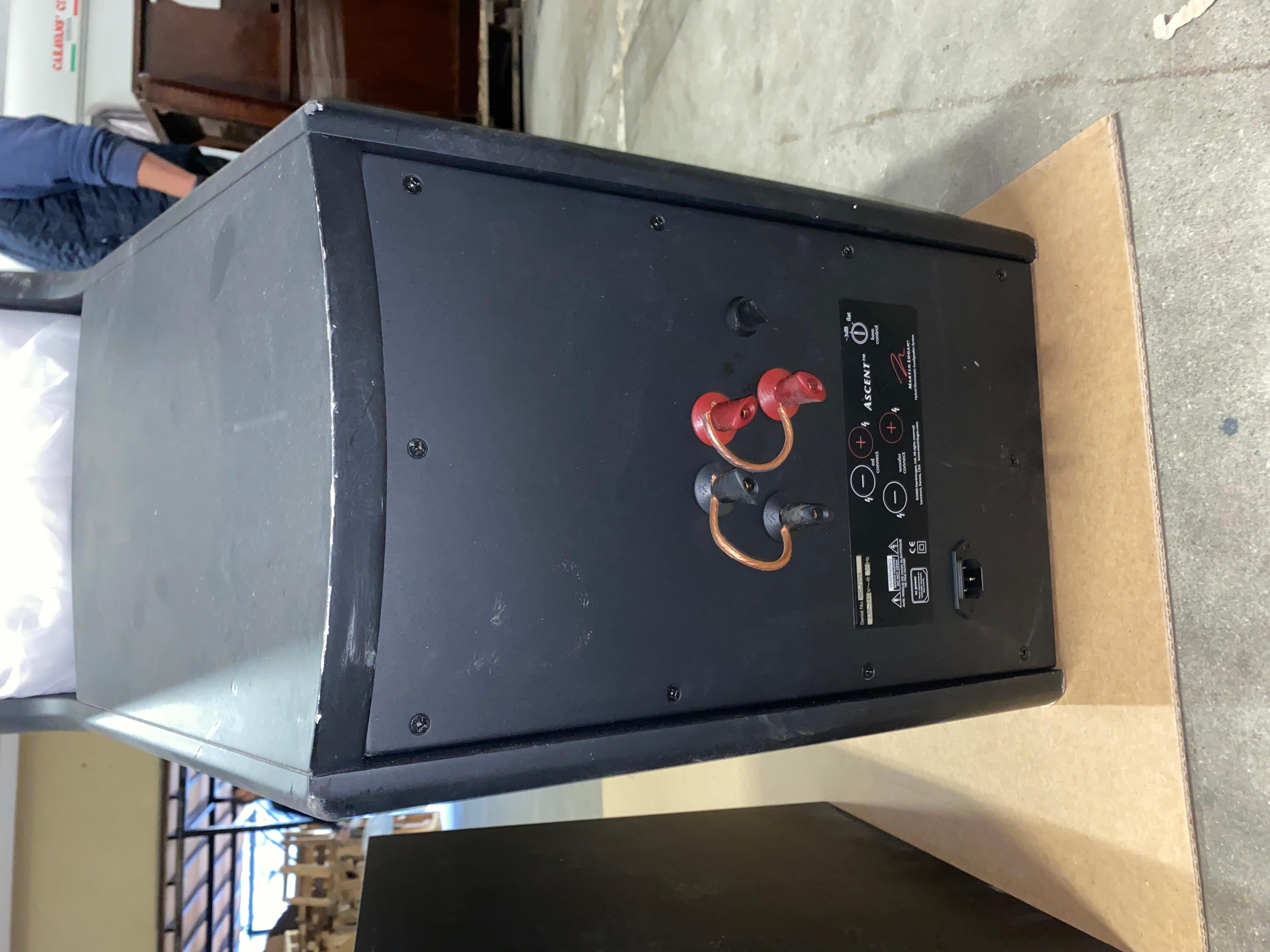 Martin Logan Ascent / Subwoofer Velodyne / Rótel RSX - 1055 AV Amplifier / Autum en vente 2