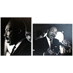 Vintage Martin Luther King Jr. Civil Rights Michael Evans Original Prints 