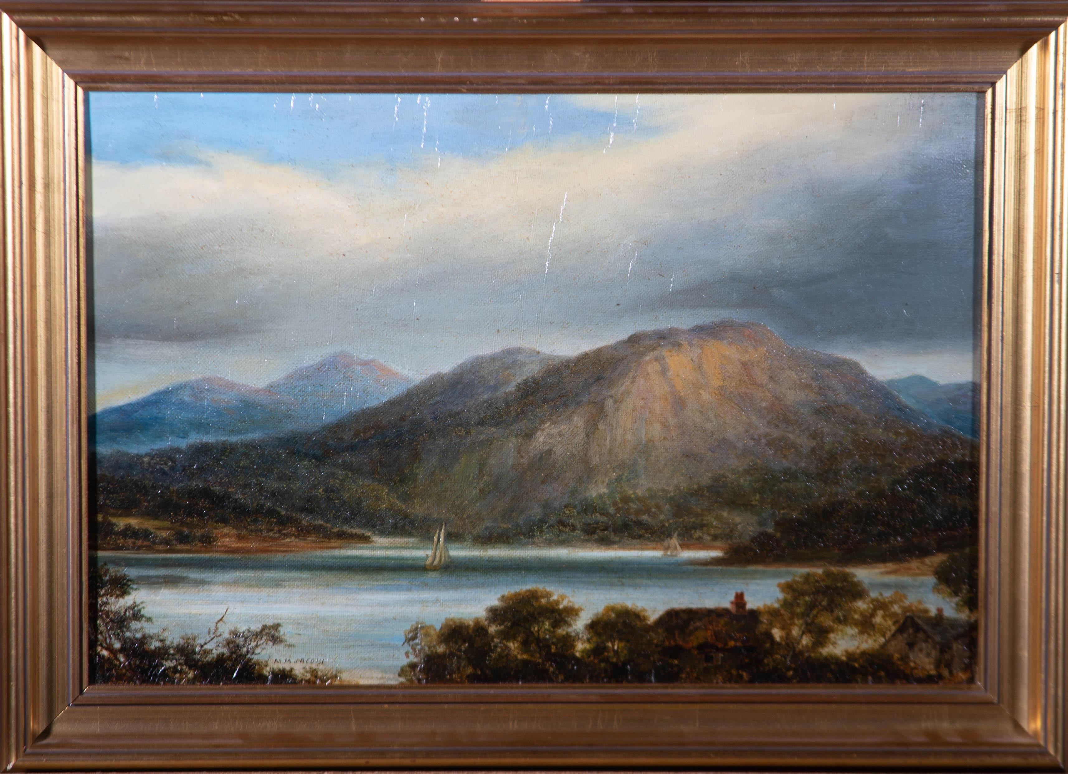 Martin M. Jacobi (nato nel 1839) - Olio del XIX secolo, Lakeland 1