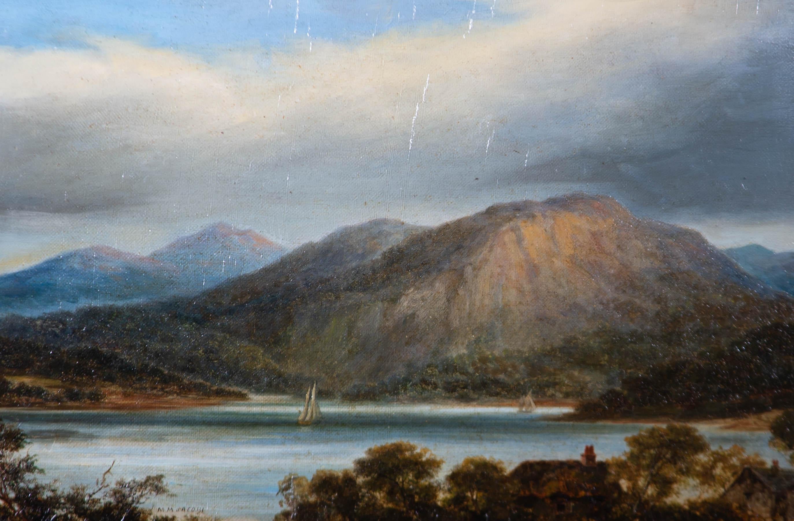 Martin M. Jacobi (b.1839) - 19th Century Oil, Lakeland 1