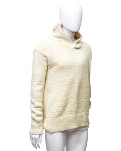 Martin Margiela Fall/Winter 2006 Knitted Cream Turtleneck Sweater