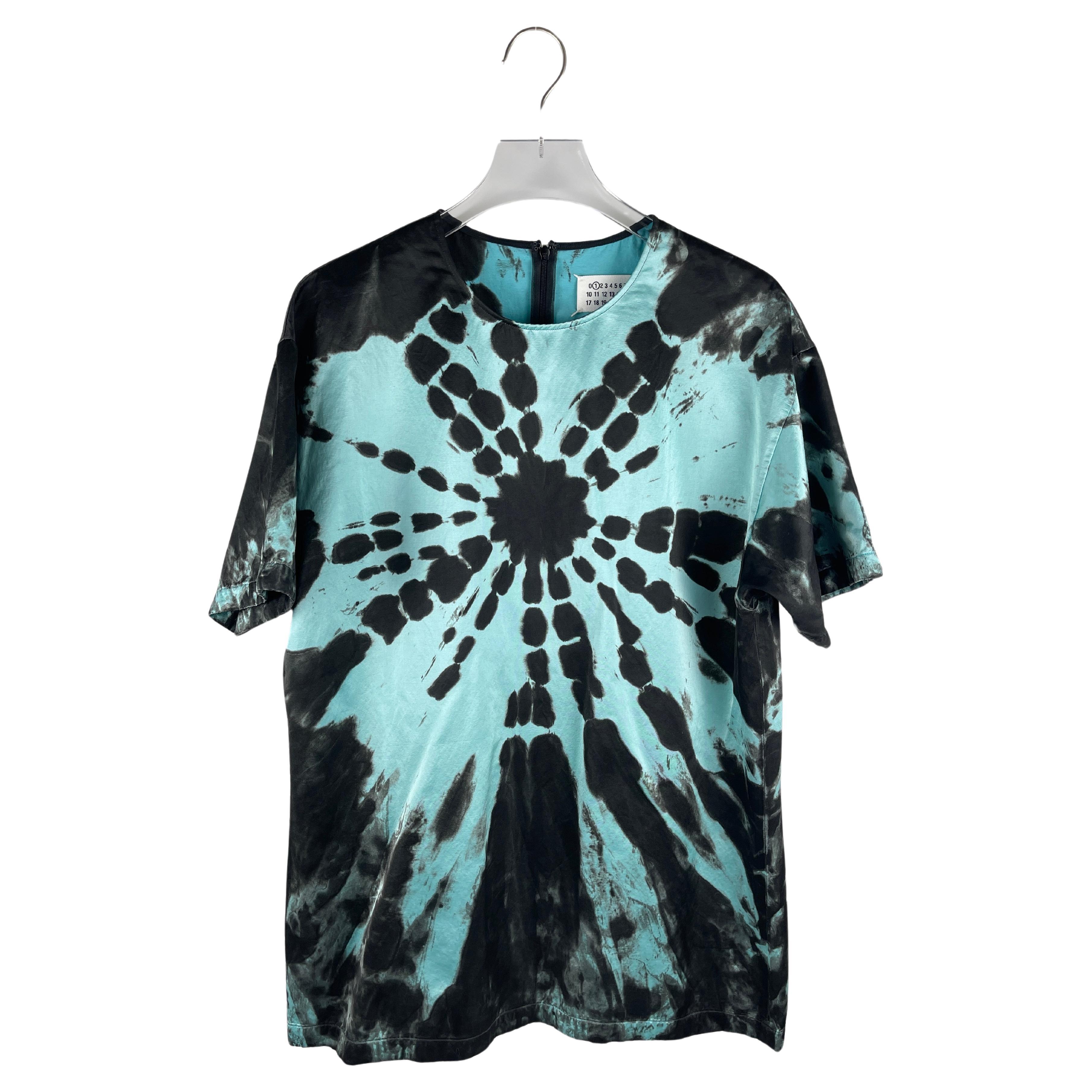 Martin Margiela A/W2019 Tie-Dye Swirl T-Shirt  For Sale