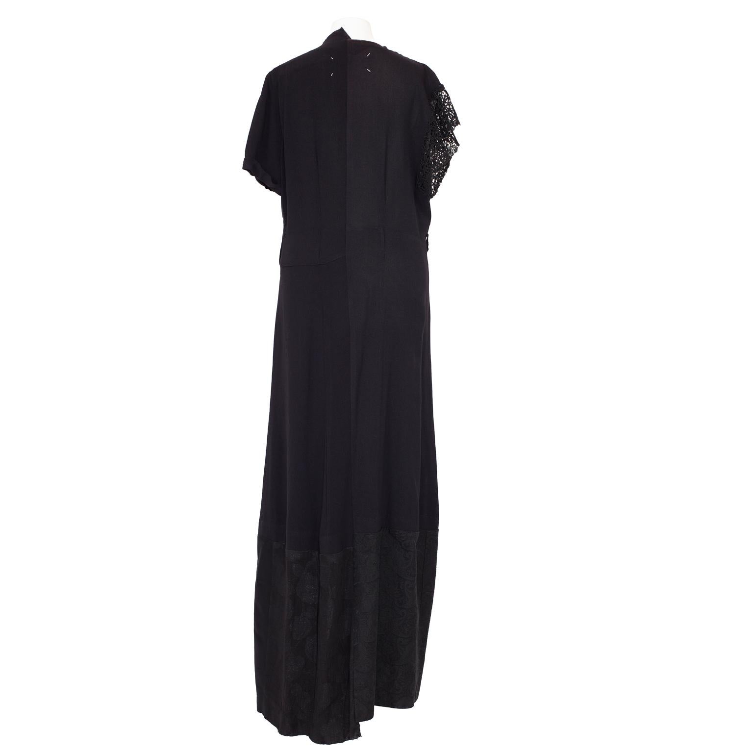 Martin Margiela Artisanal Deconstructed Black Dress, 1993 / SS 1994 1