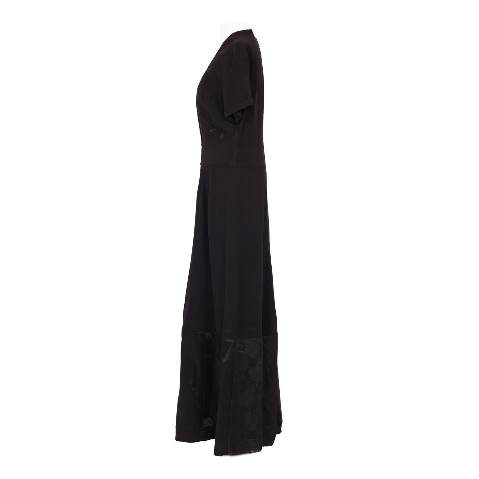 Martin Margiela Artisanal Deconstructed Black Dress, 1993 / SS 1994 3
