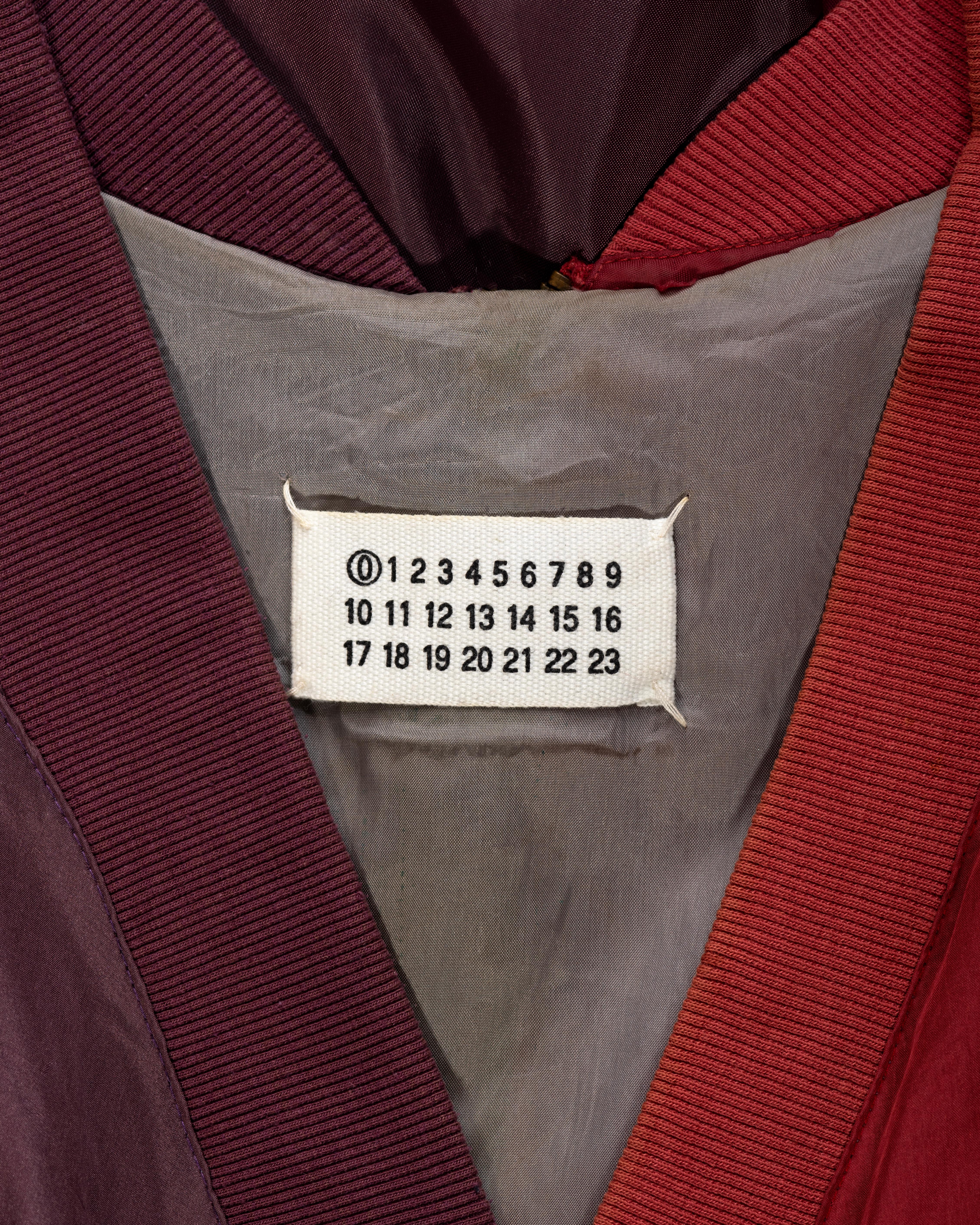 Martin Margiela - Vestito artigianale realizzato con giacche blouson vintage, primavera 2004 in vendita 9