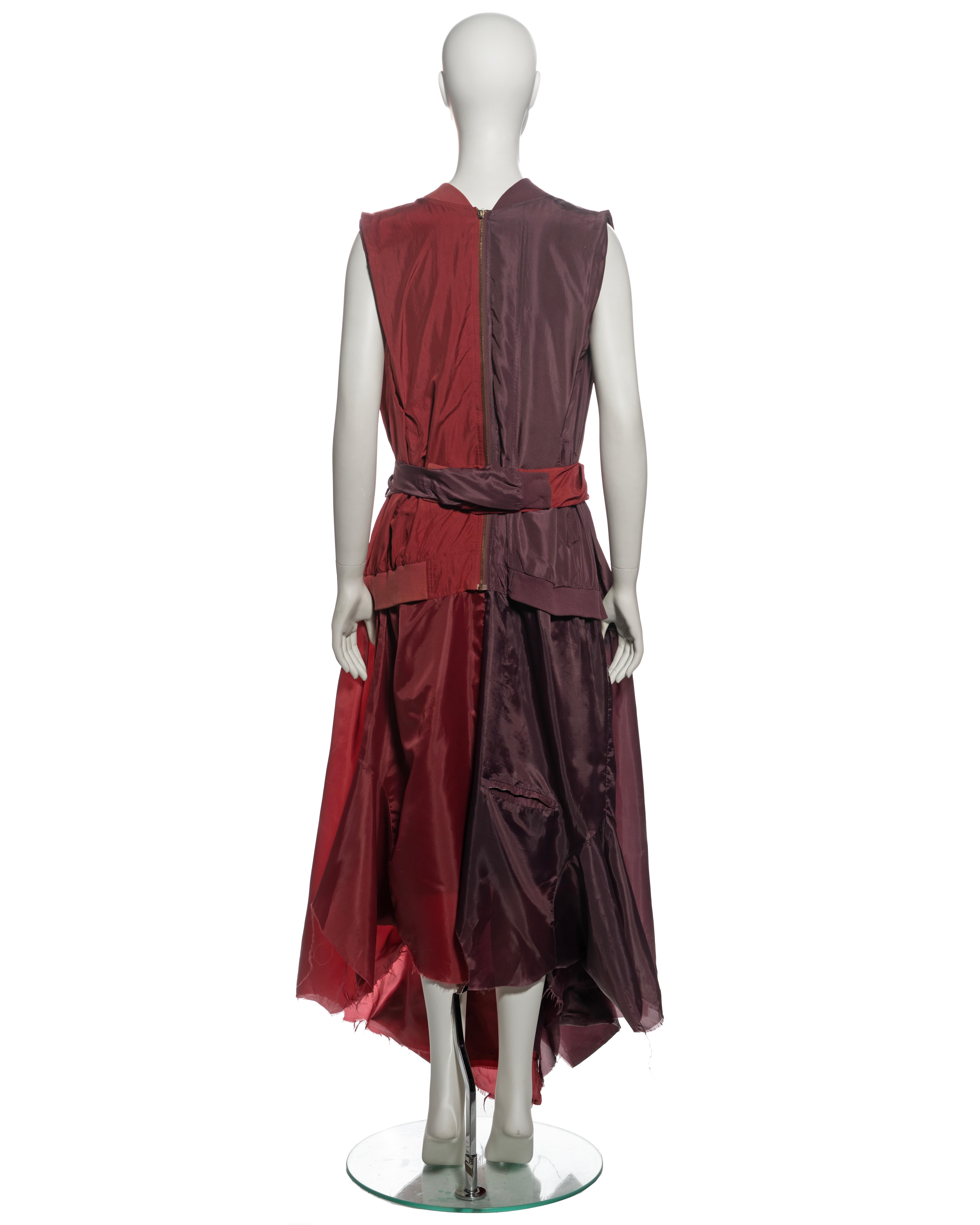 Martin Margiela Artisanal Dress Made Out of Vintage Blouson Jackets, fw 2004 For Sale 4