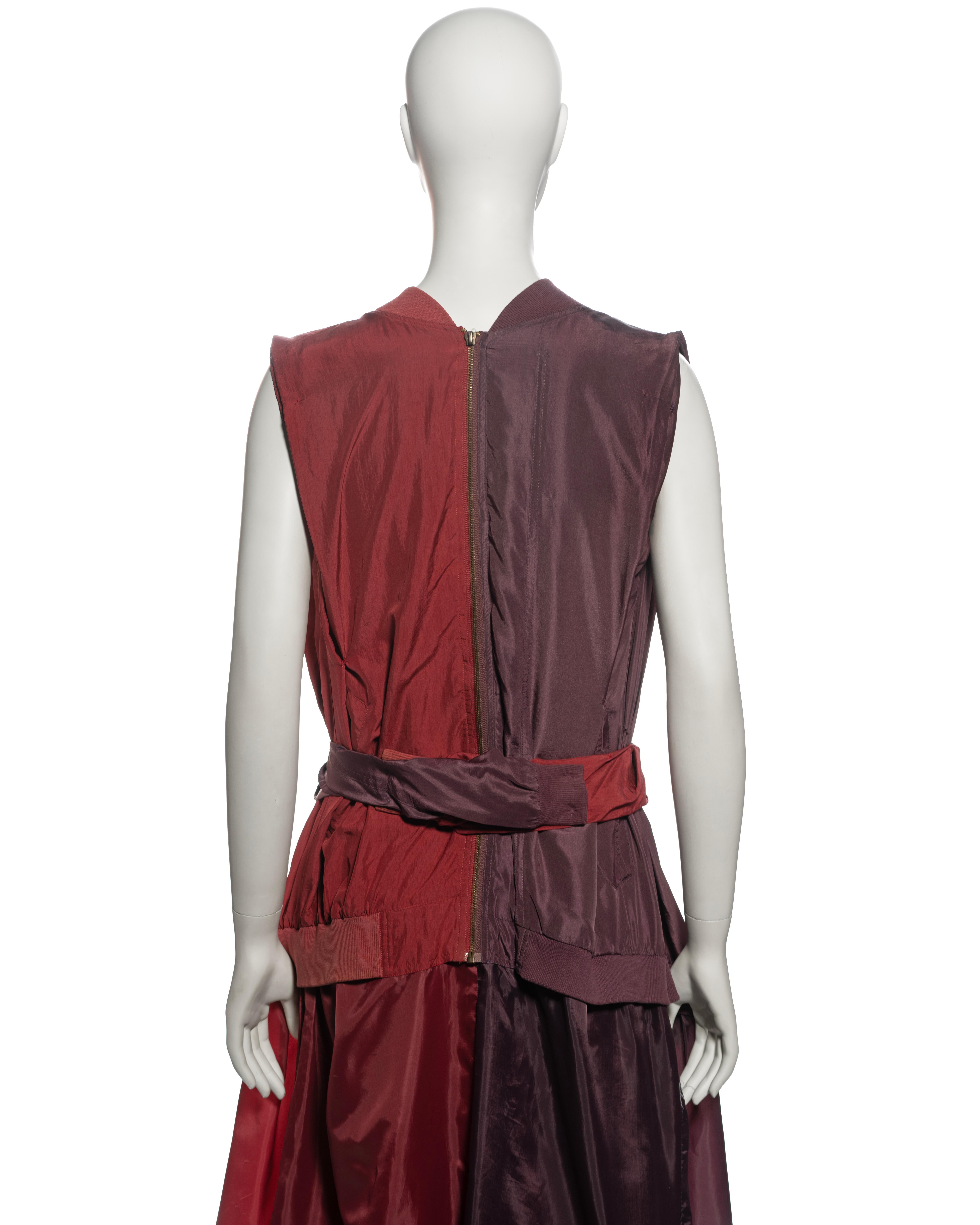 Martin Margiela Artisanal Dress Made Out of Vintage Blouson Jackets, fw 2004 For Sale 5
