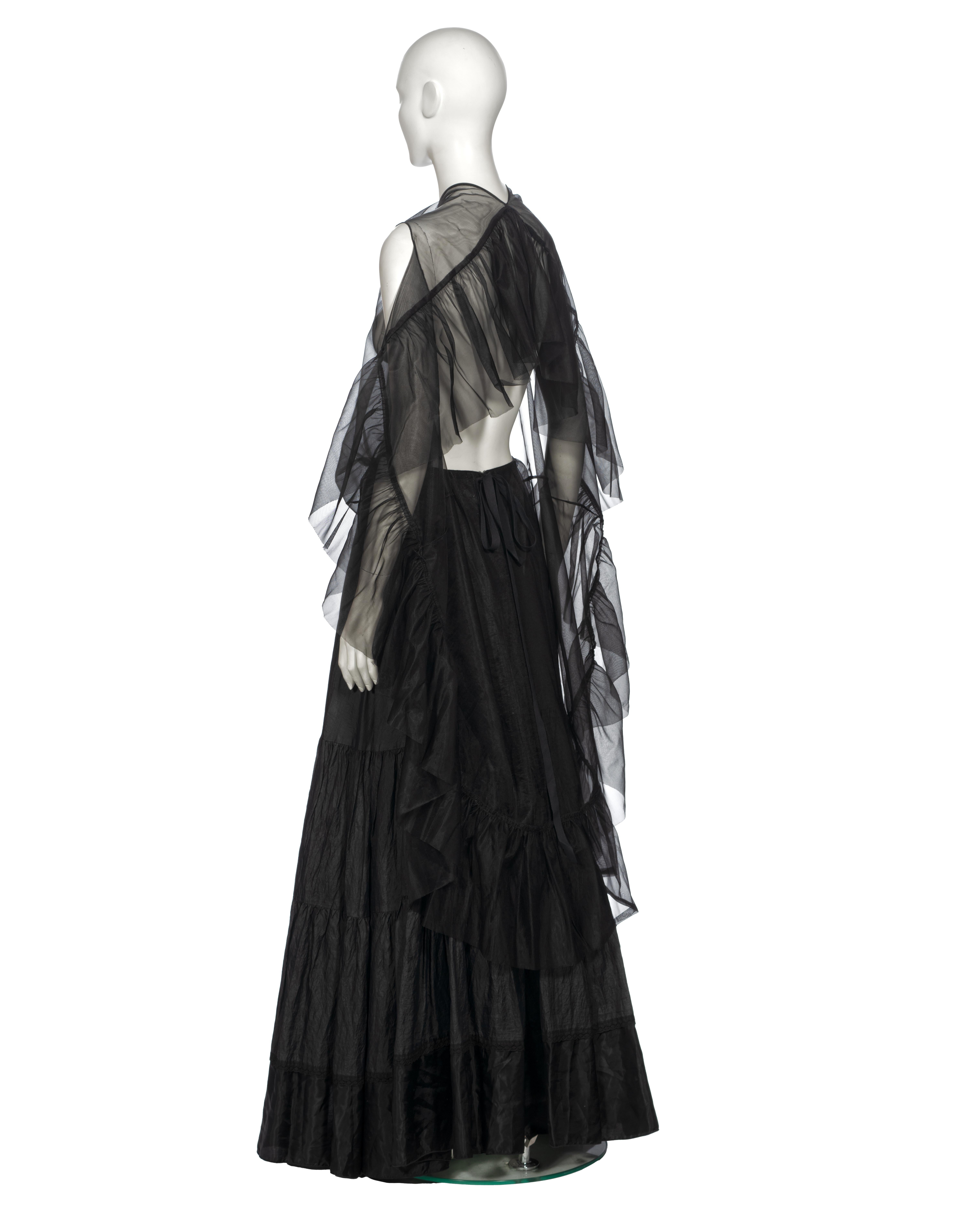 Martin Margiela Artisanal Evening Dress Made Out Of Vintage Petticoats, ss 2003 For Sale 6