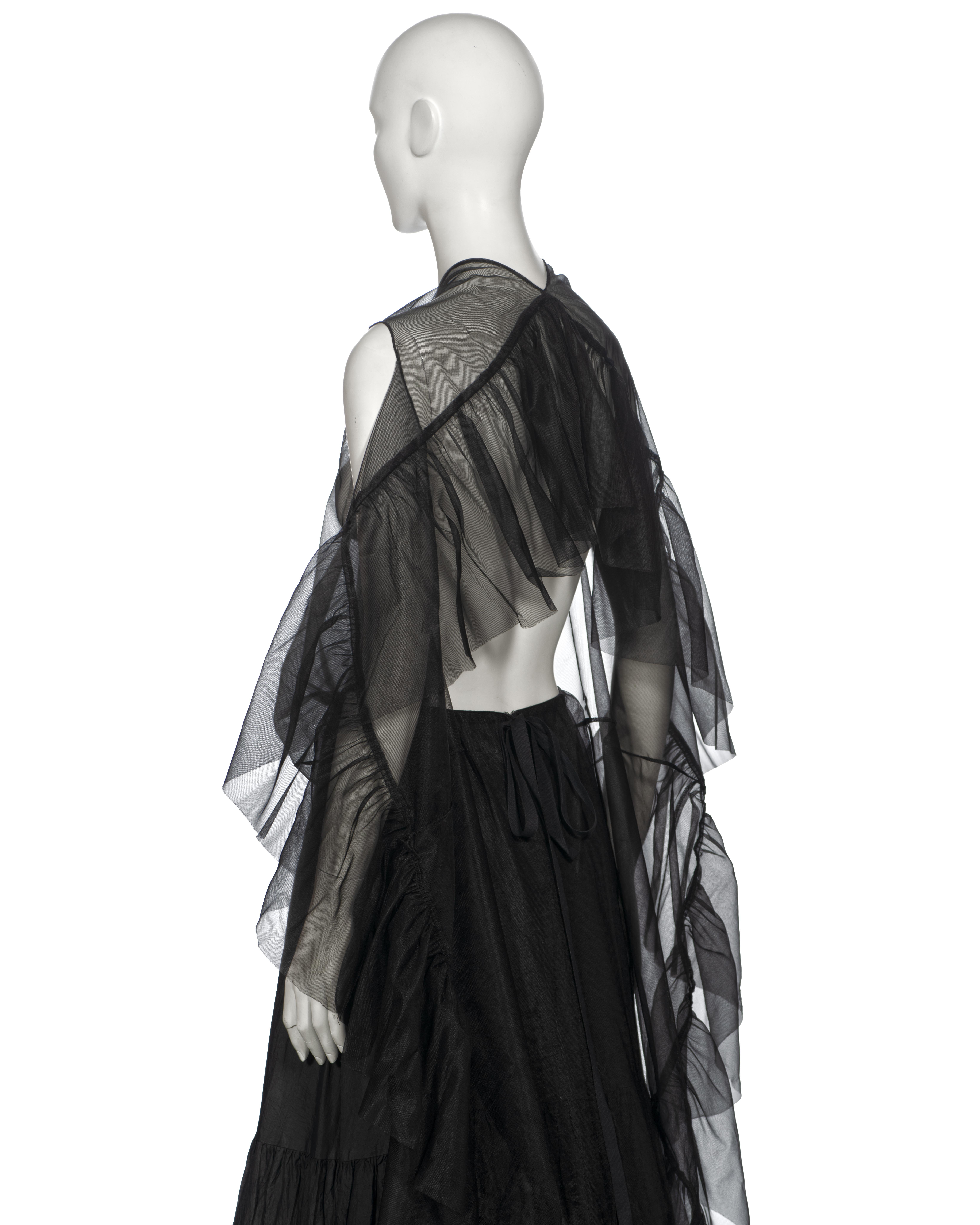 Martin Margiela Artisanal Evening Dress Made Out Of Vintage Petticoats, ss 2003 For Sale 7