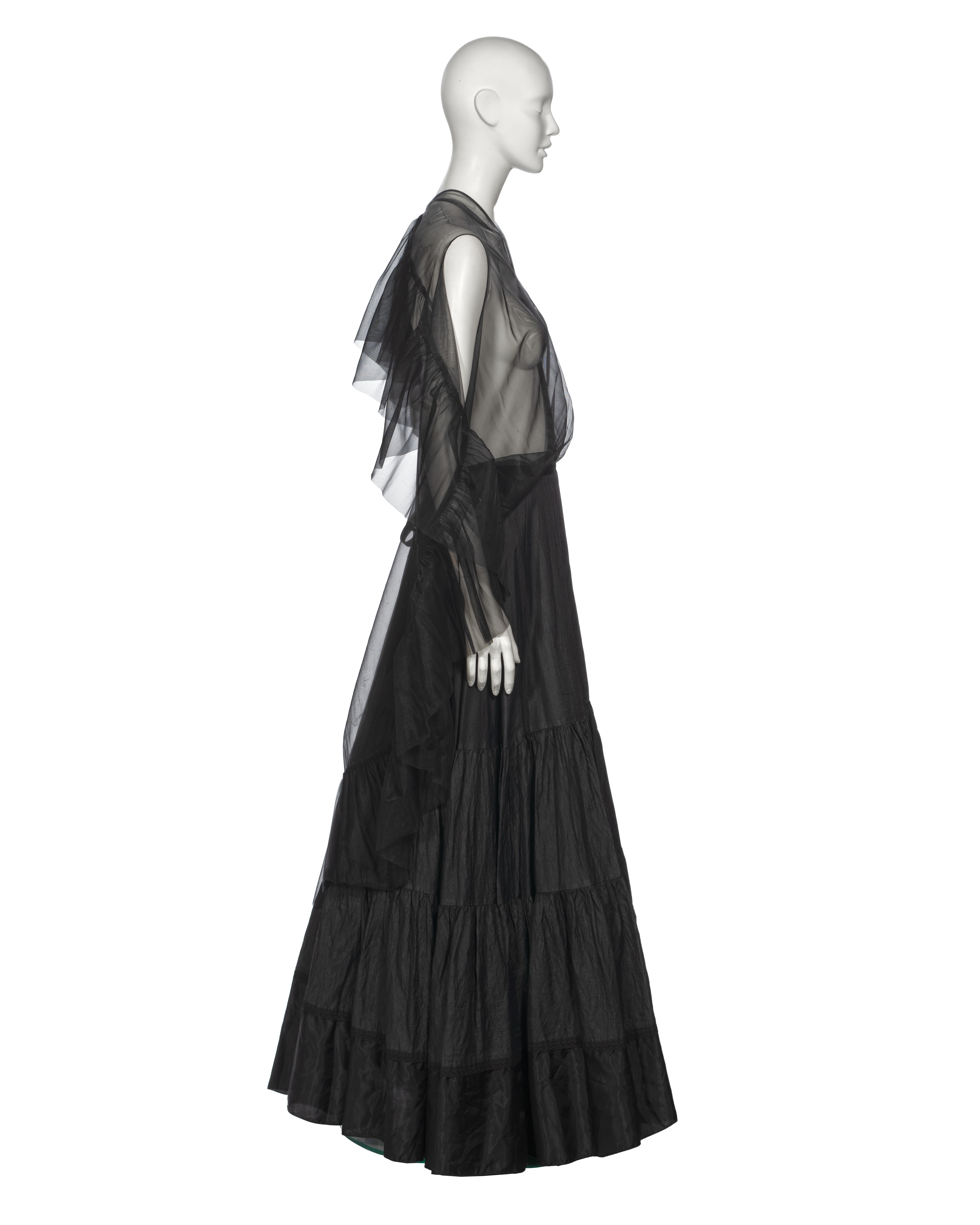 Martin Margiela Artisanal Evening Dress Made Out Of Vintage Petticoats, ss 2003 For Sale 10