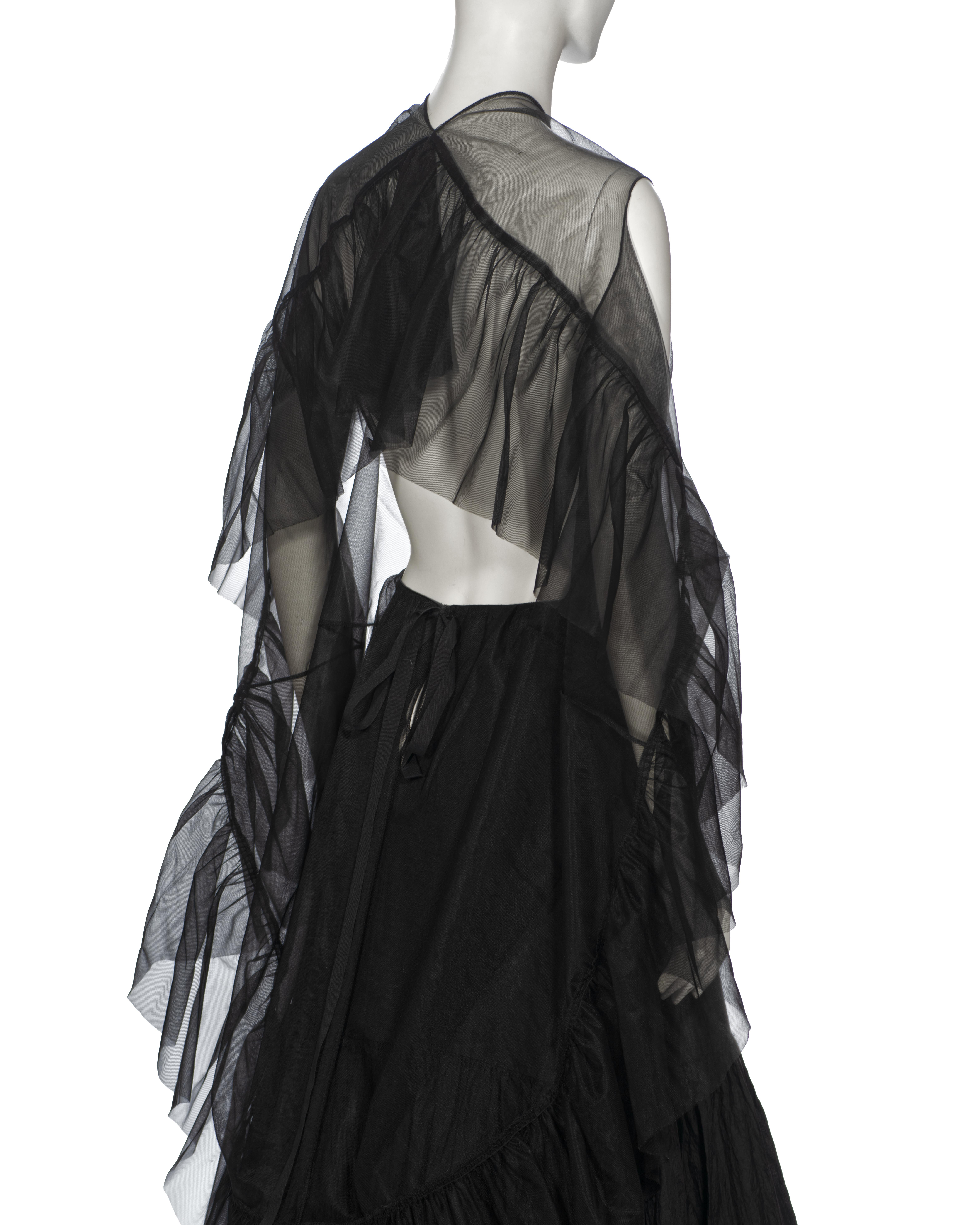 Martin Margiela Artisanal Evening Dress Made Out Of Vintage Petticoats, ss 2003 For Sale 13