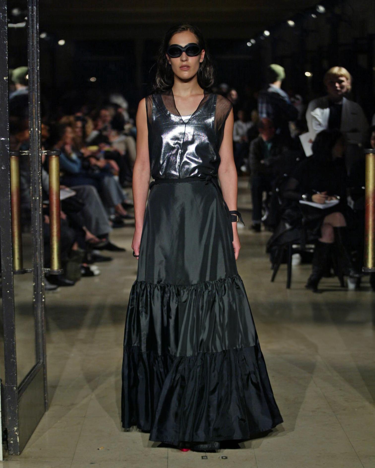 Women's Martin Margiela Artisanal Evening Dress Made Out Of Vintage Petticoats, ss 2003 For Sale