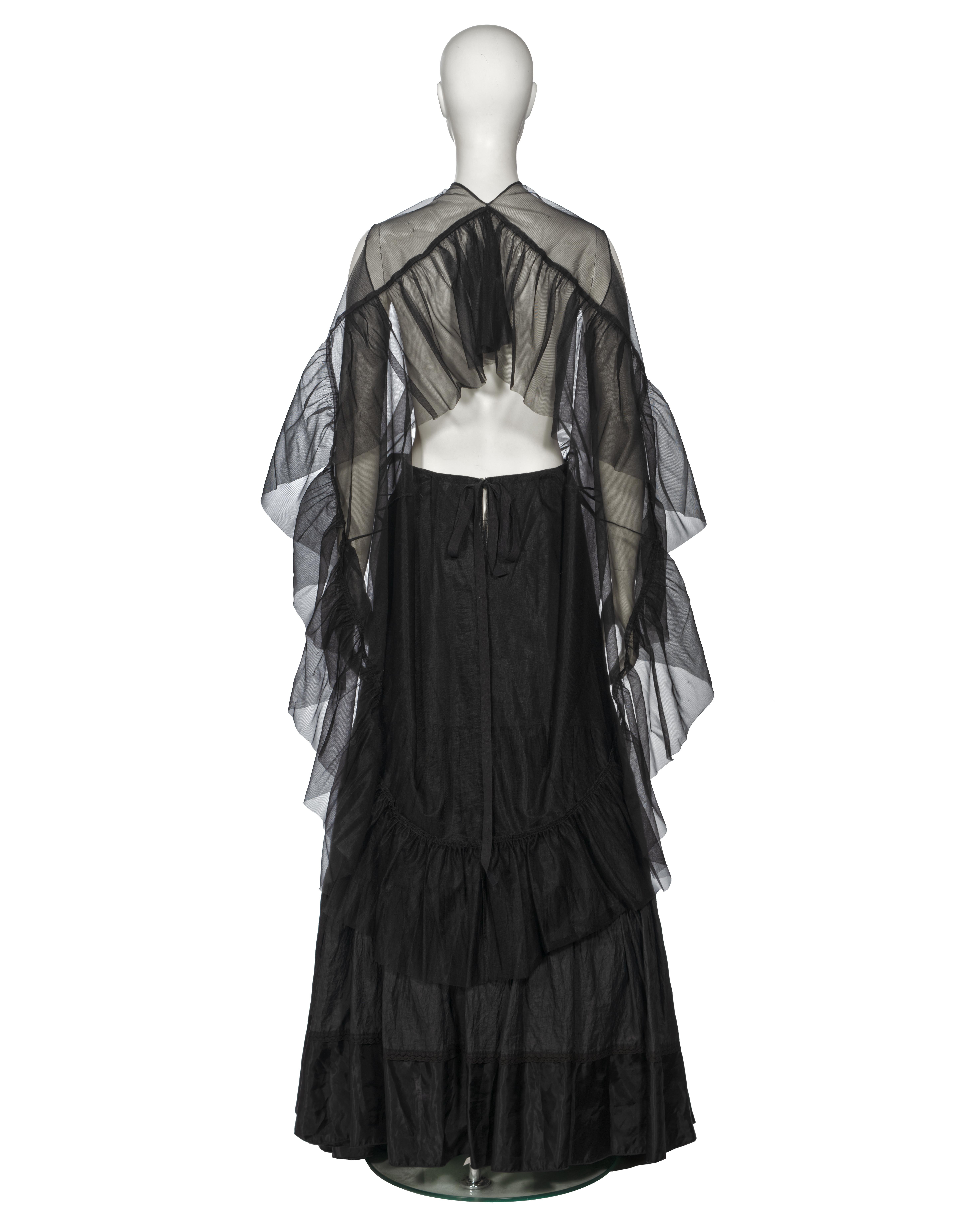 Martin Margiela Artisanal Evening Dress Made Out Of Vintage Petticoats, ss 2003 For Sale 1