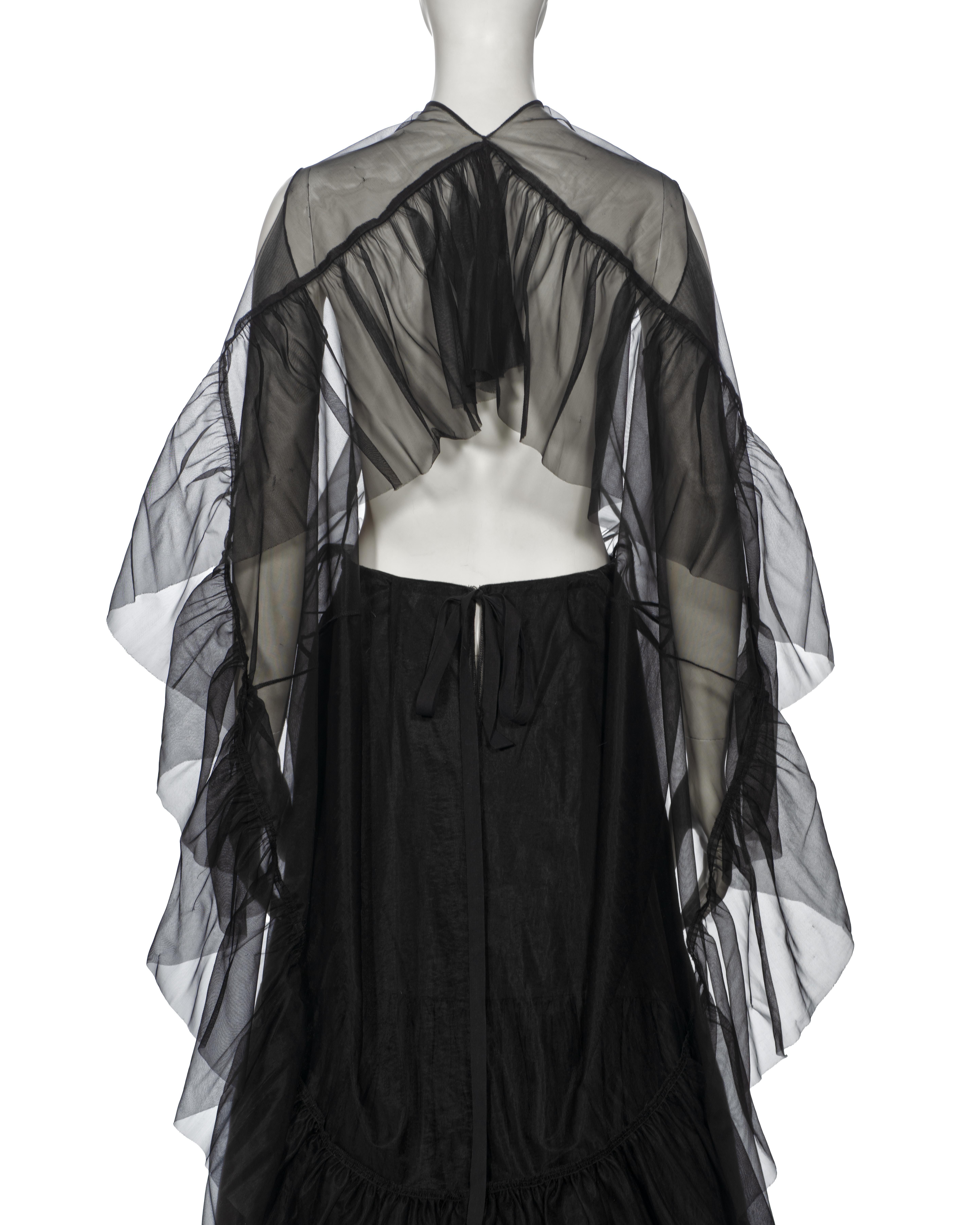 Martin Margiela Artisanal Evening Dress Made Out Of Vintage Petticoats, ss 2003 For Sale 2