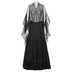 Martin Margiela Kunsthandwerkliches Abendkleid aus Vintage- Petticoats aus Petticoats, Frühjahr/Sommer 2003