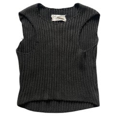 Martin Margiela AW1998 Flat Collection Knitted Vest