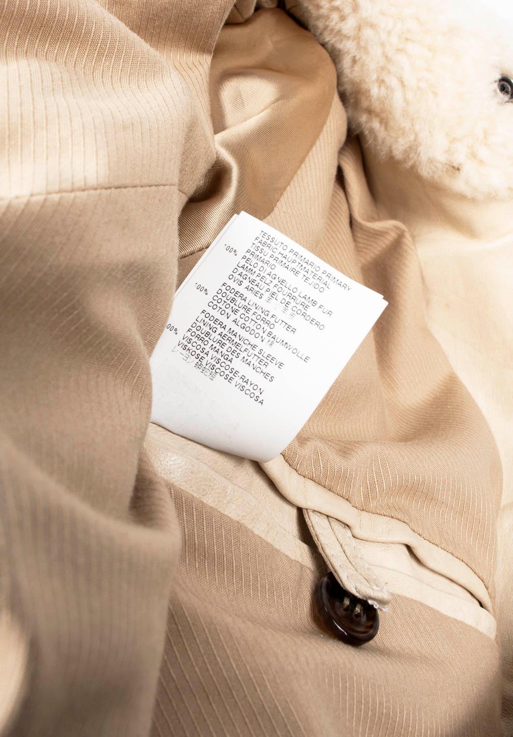 Martin Margiela biker lambs fur Men Jacket Size ITA48/M 3