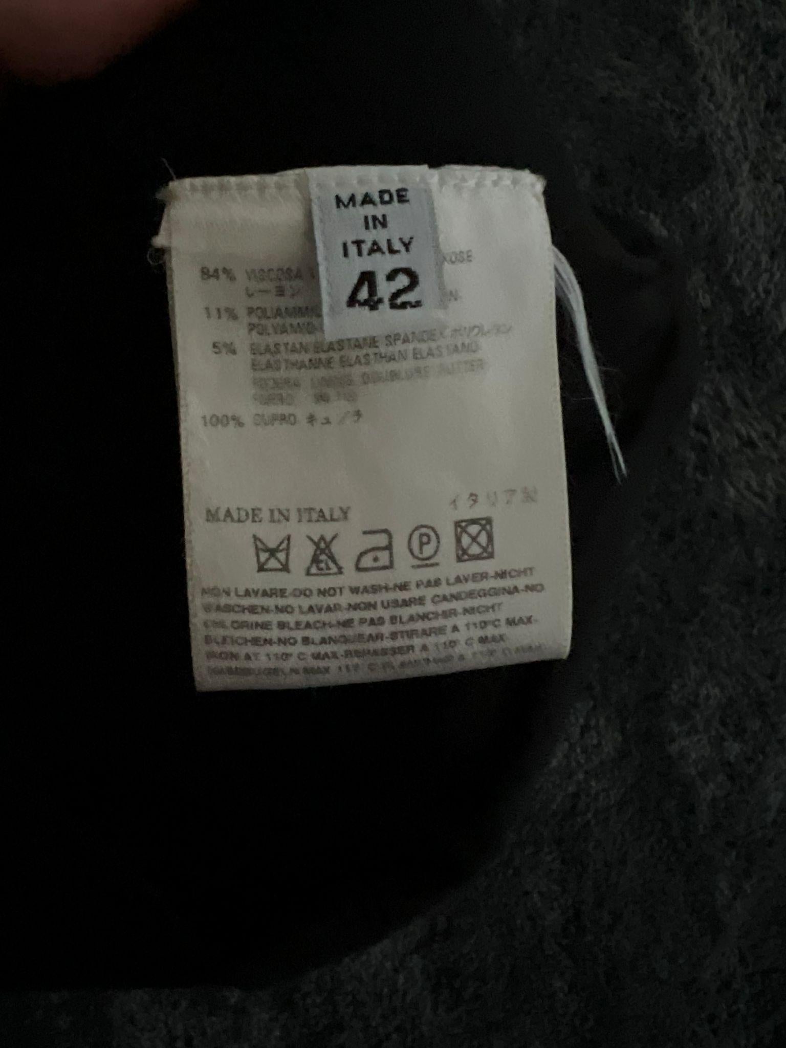 Martin Margiela F/W 2008 Jupe en soie zippée incurvée en vente 6