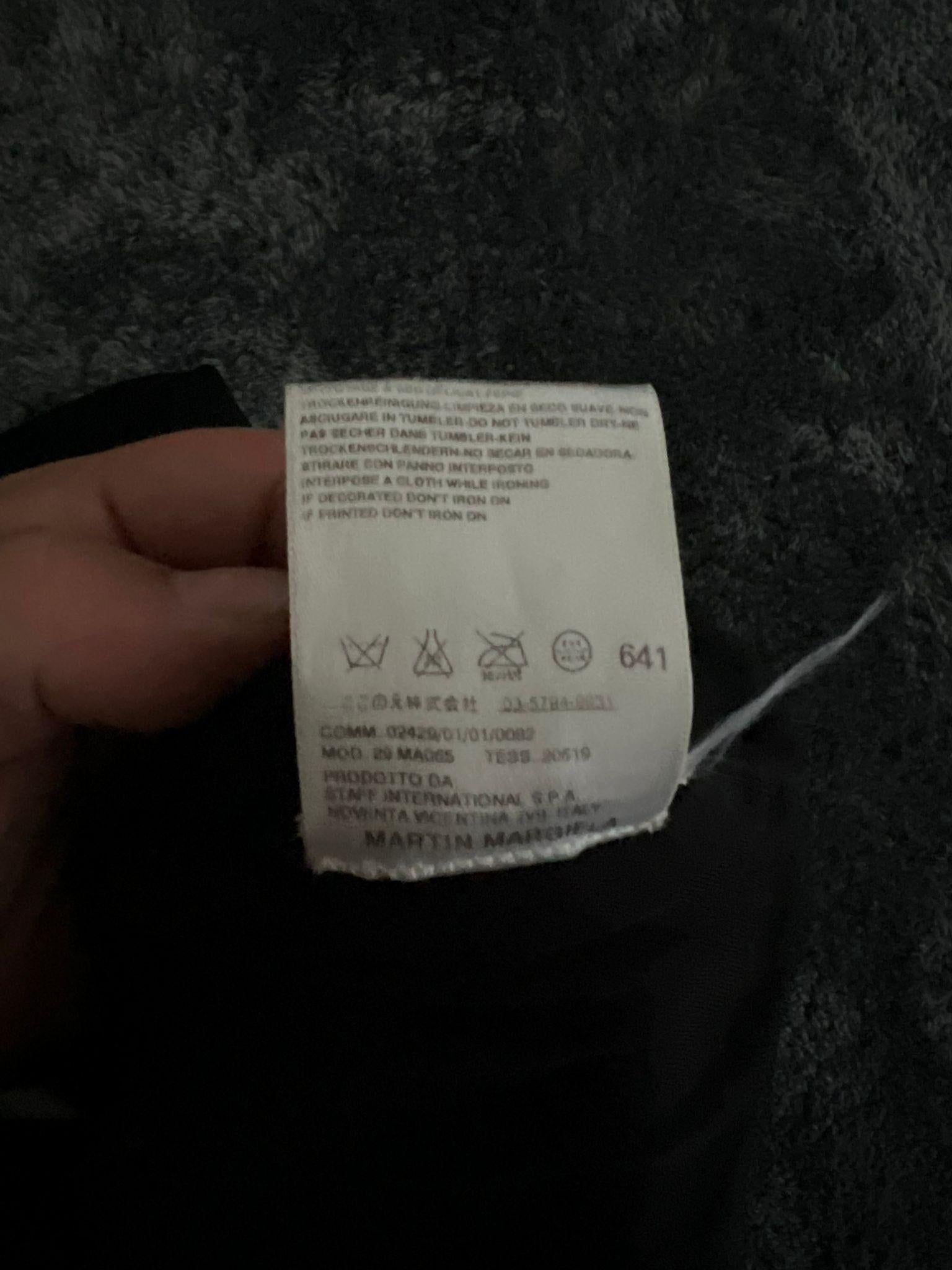 Martin Margiela F/W 2008 Jupe en soie zippée incurvée en vente 7