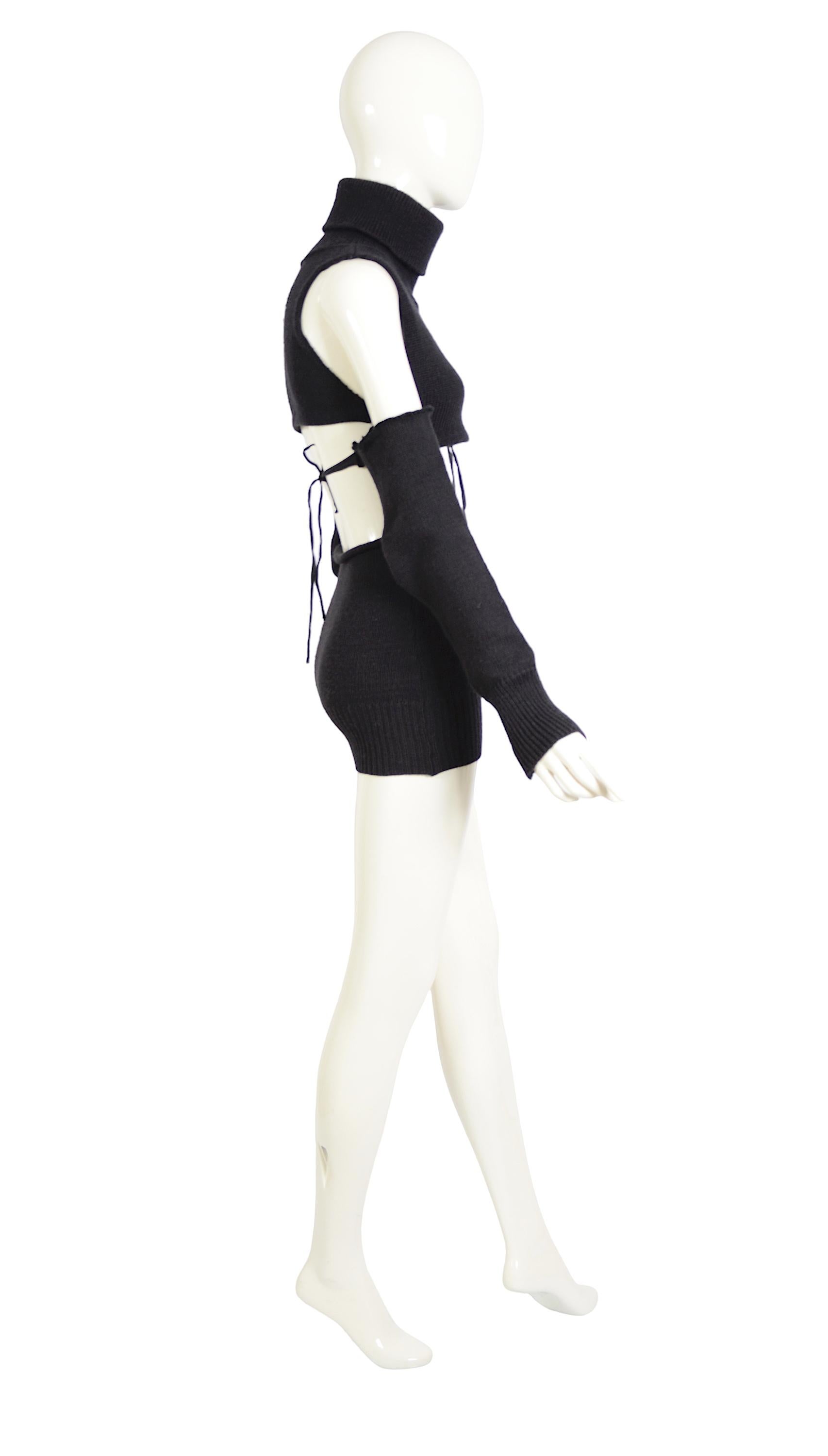 Maison Martine Margiela important Three Pieces Sweater Set Fall Winter 1990 -91 7