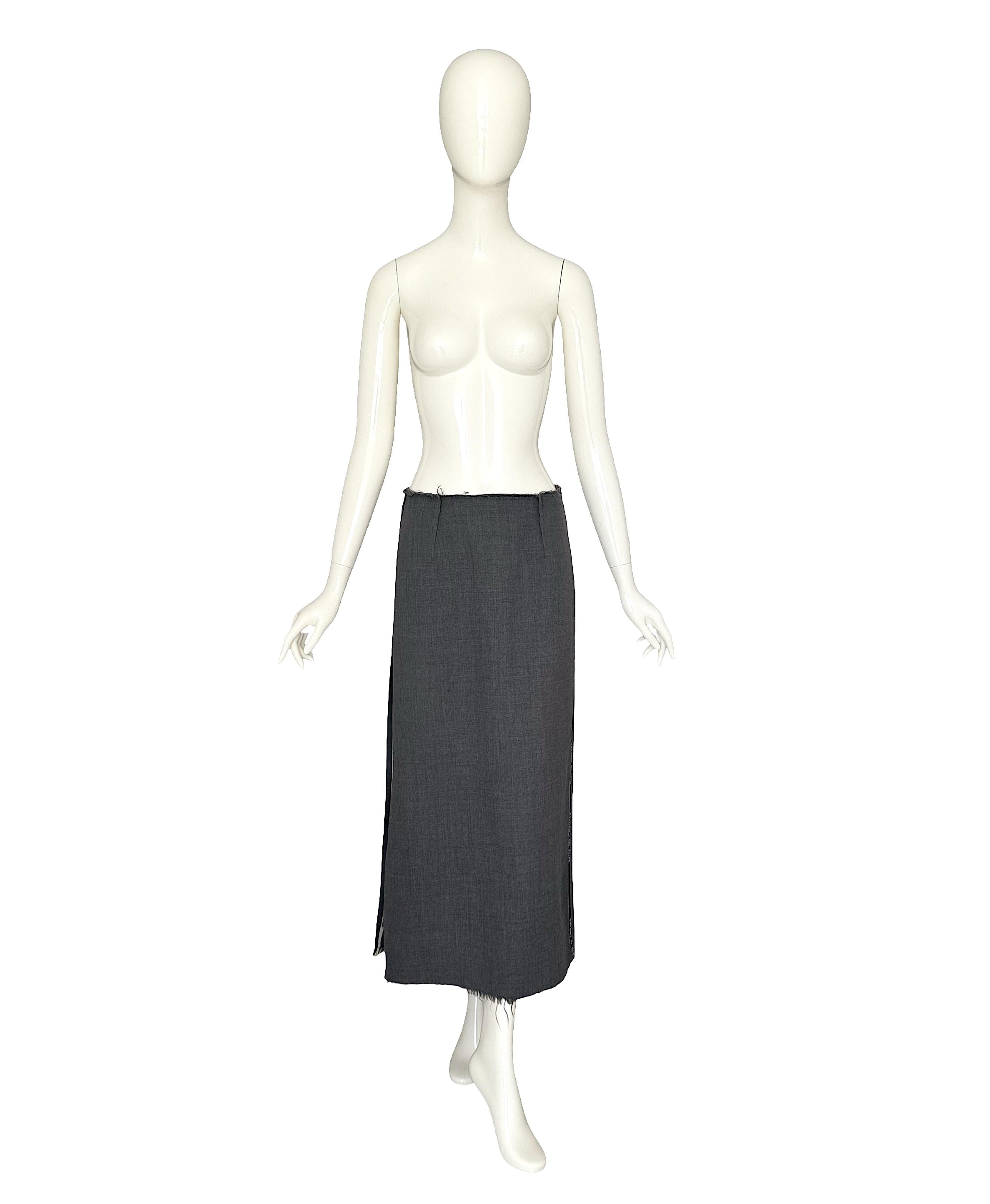 Esta falda de Maison Martin Margiela pertenece a la colección 