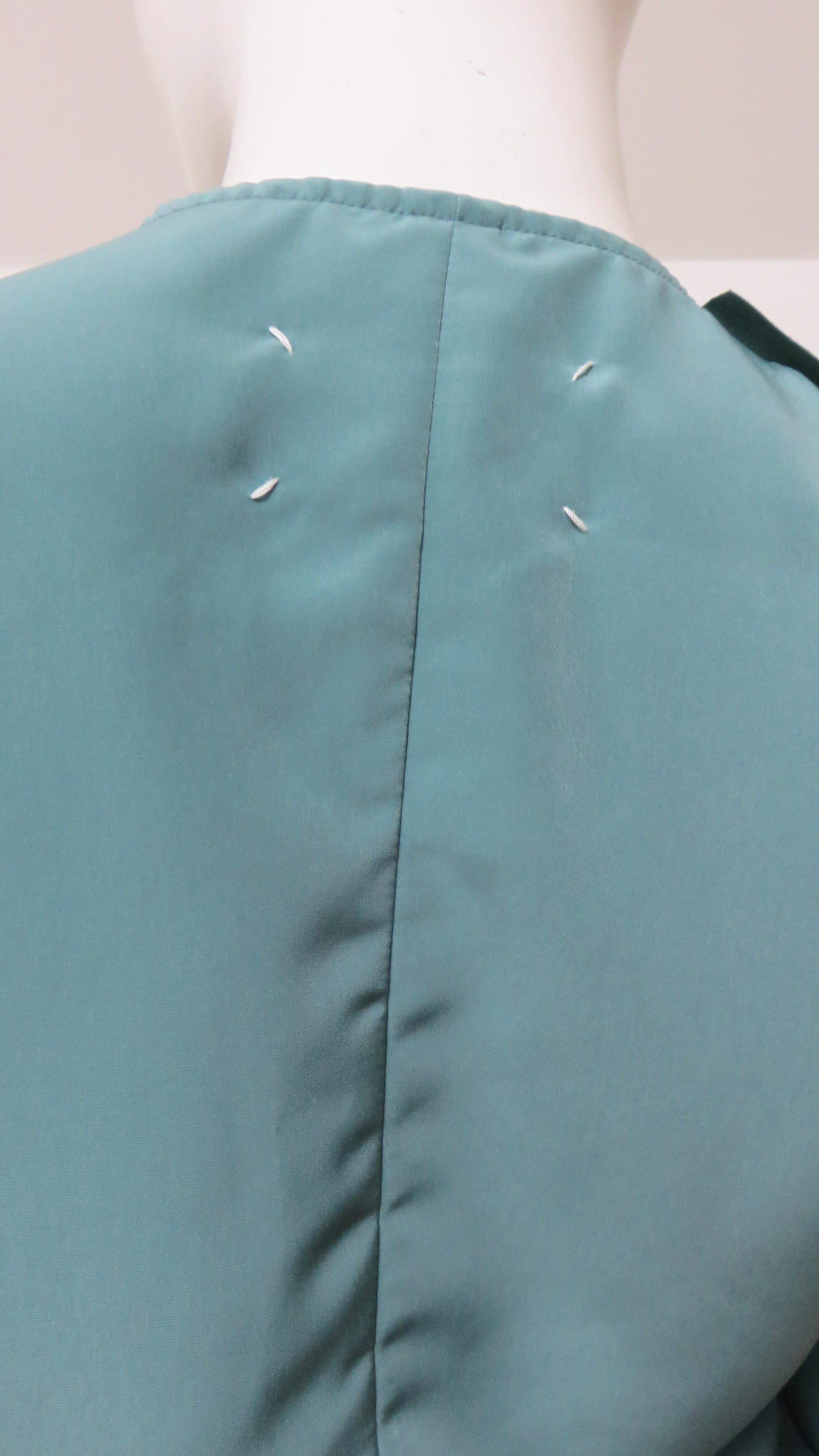 Martin Margiela Geometric Draped Top For Sale 5