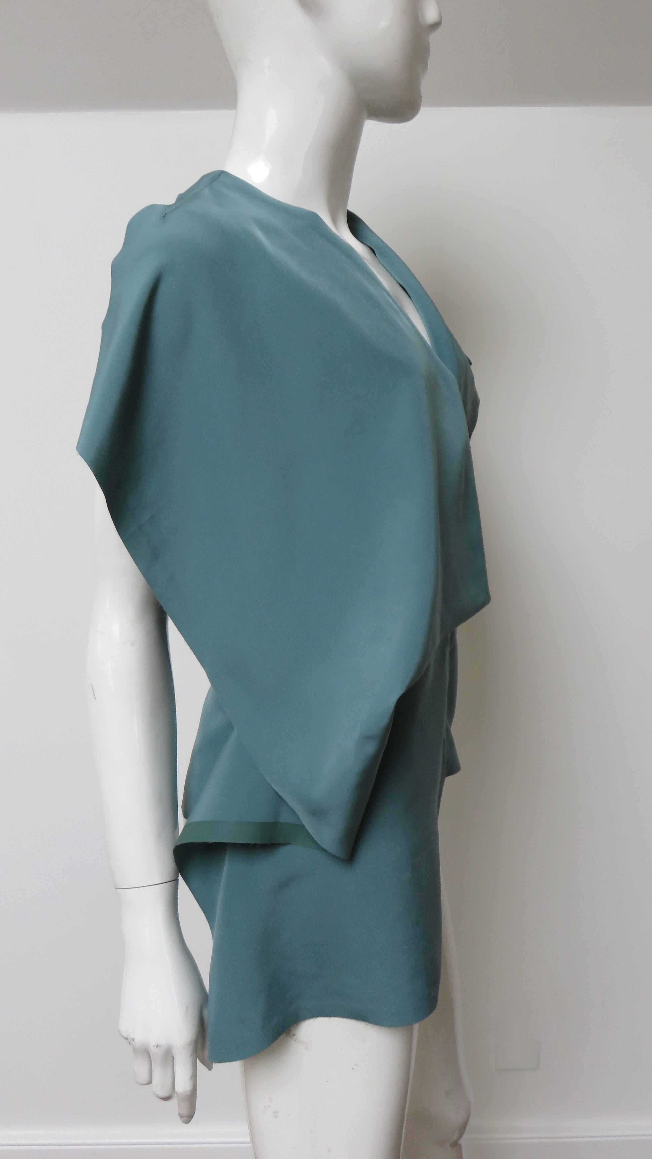 Martin Margiela Geometric Draped Top For Sale 4